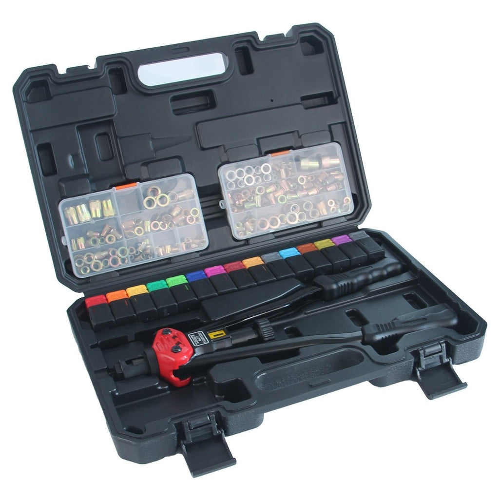 16" Rivet Nut Gun Kit with 15 Mandrels