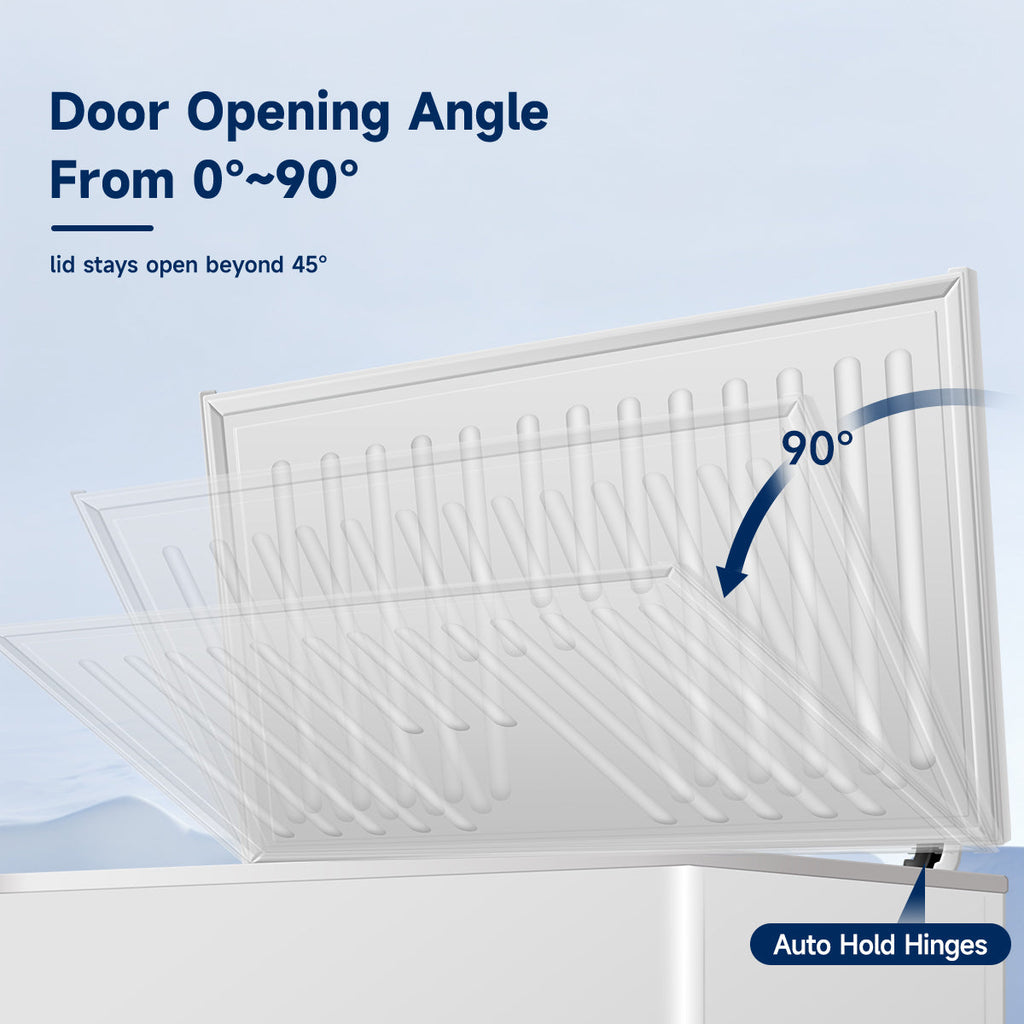 7 Cu. Ft. Lockable Chest Freezer