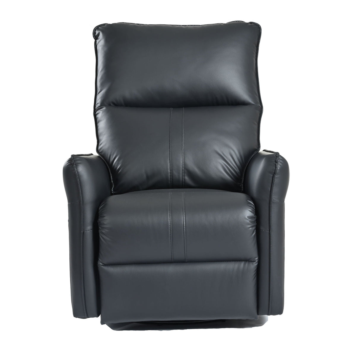 270° Power Swivel Rocker Glider Recliner with USB Ports – Black