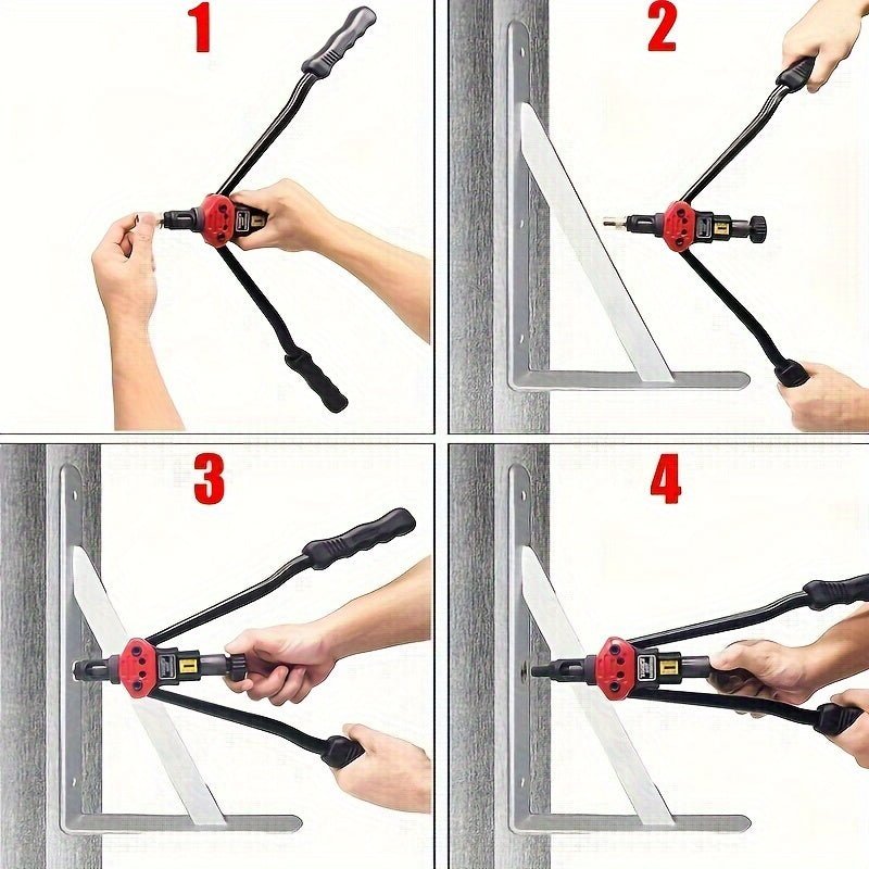16" Rivet Nut Gun Kit with 15 Mandrels