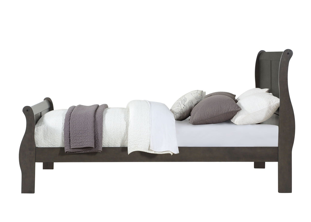 Louis Philippe Sleigh Bedroom Set – King Options