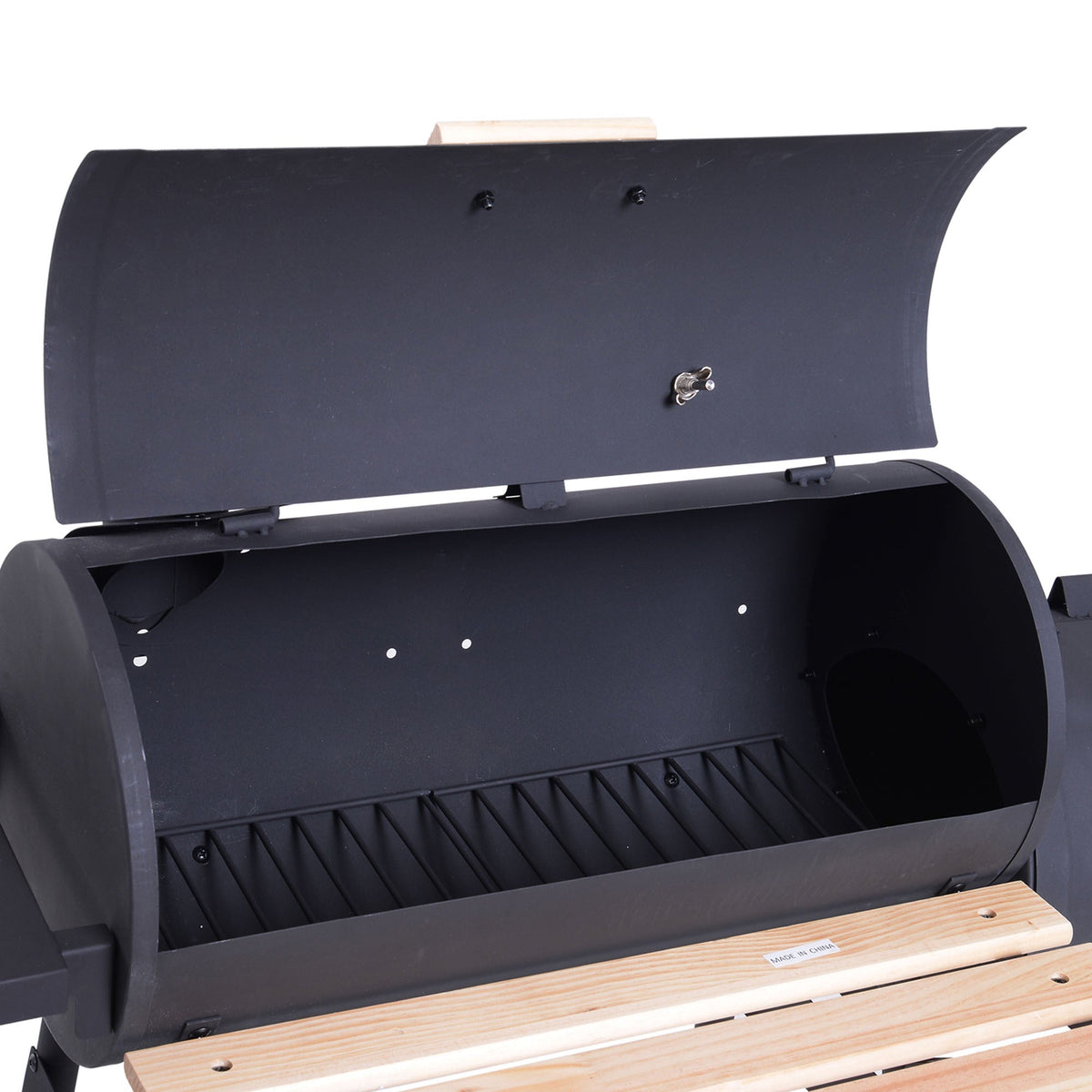 48-Inch Charcoal Grill & Offset Smoker Combo