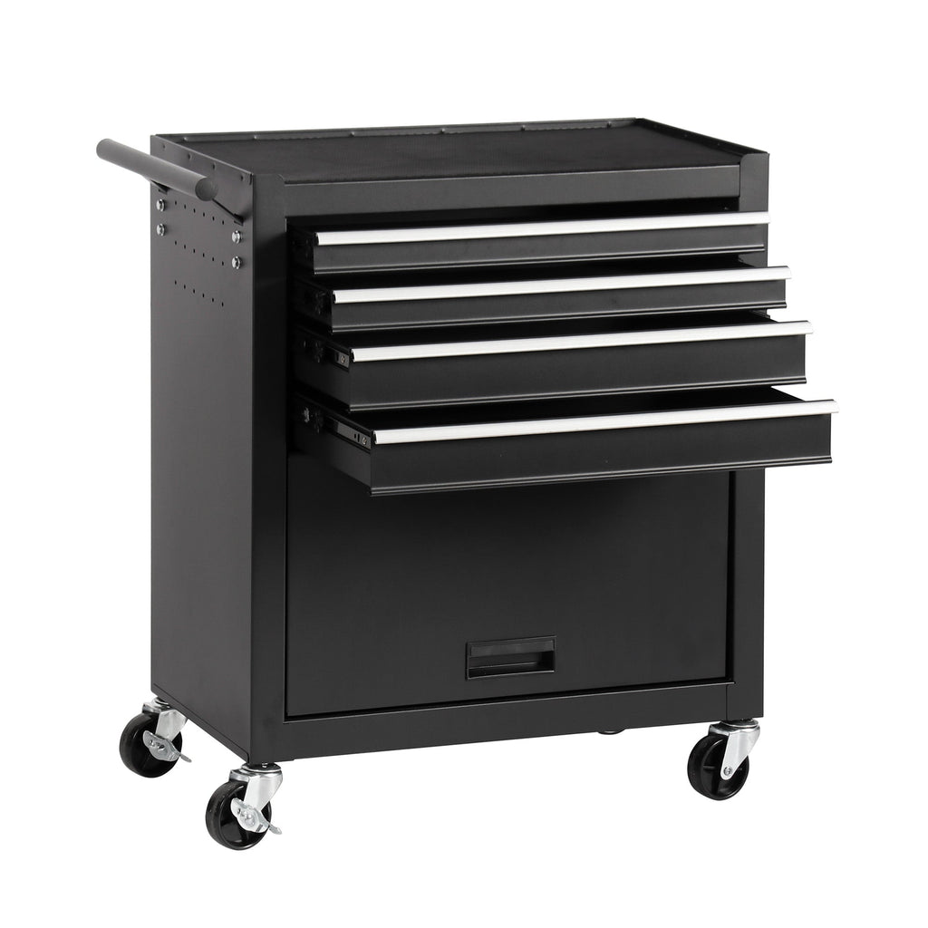 4-Drawer Rolling Tool Chest – Black