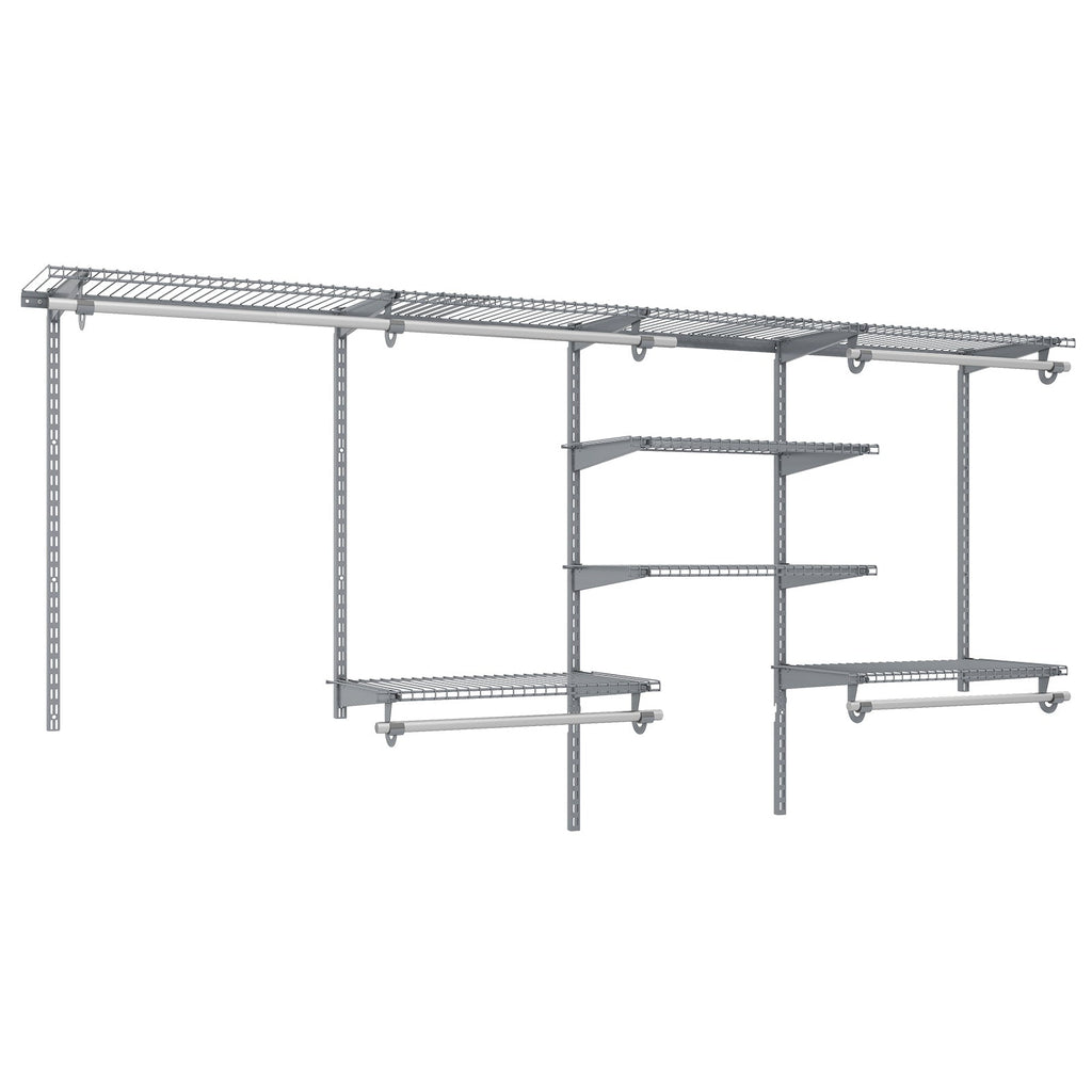 4–8 ft Adjustable Closet Organizer & Hanging System