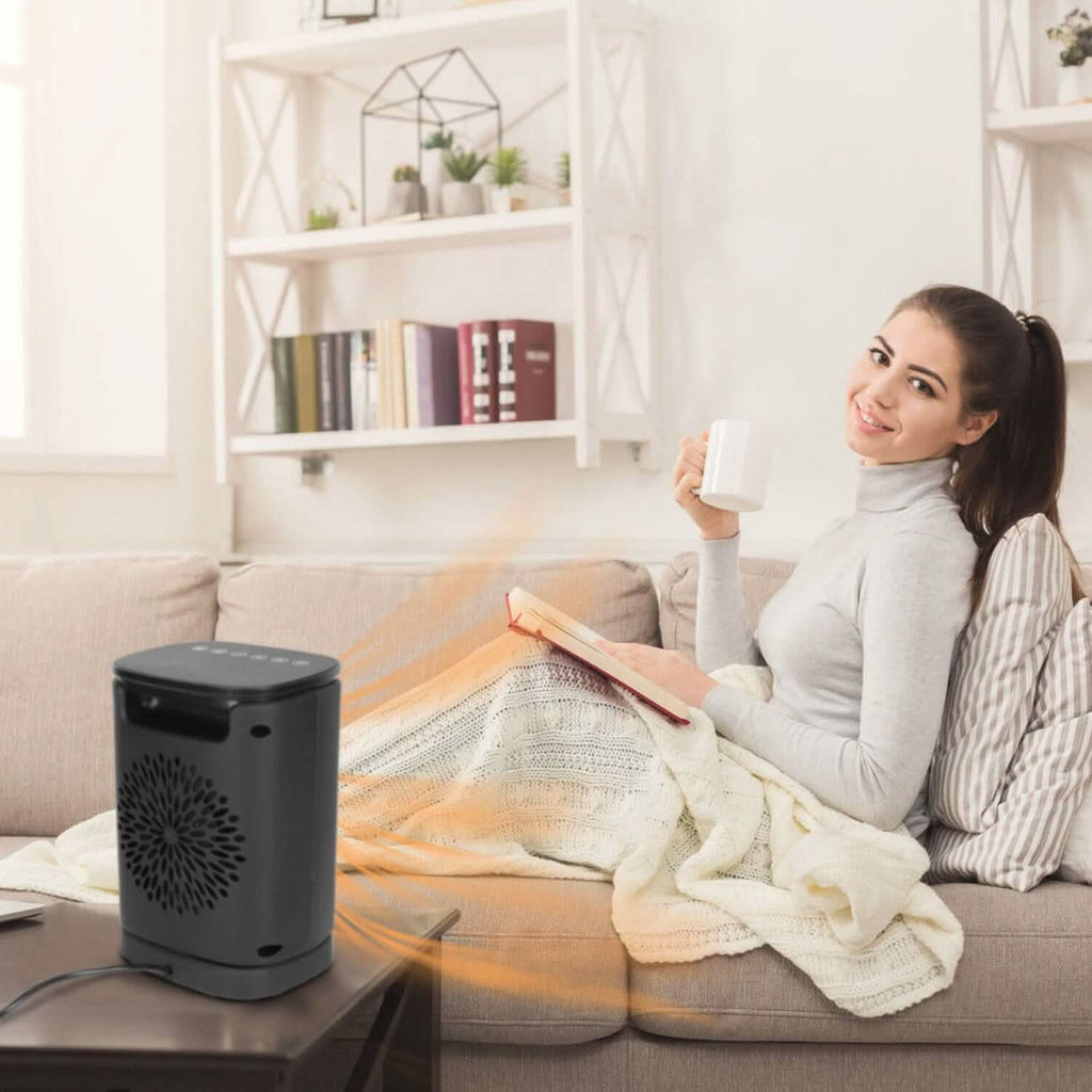 1500W Ceramic Space Heater with Remote & Digital Display