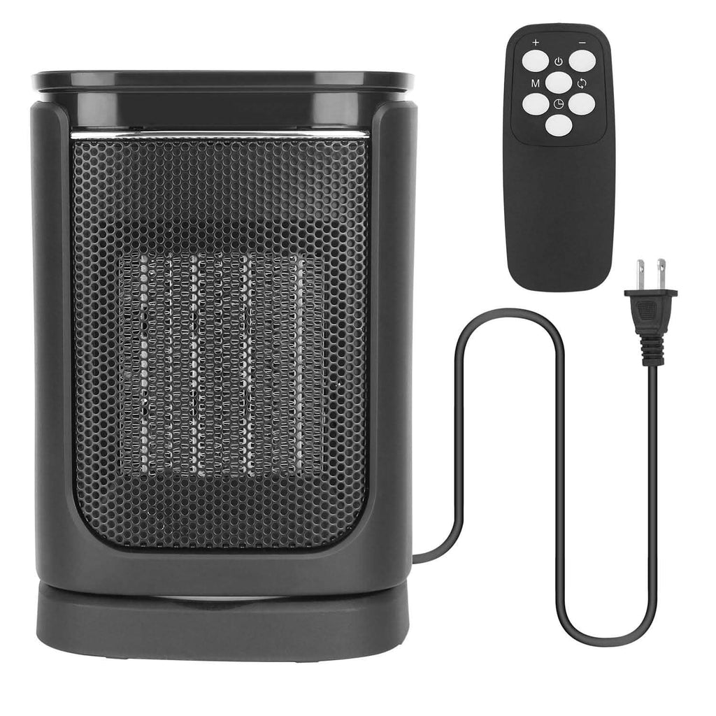 1500W Ceramic Space Heater with Remote & Digital Display