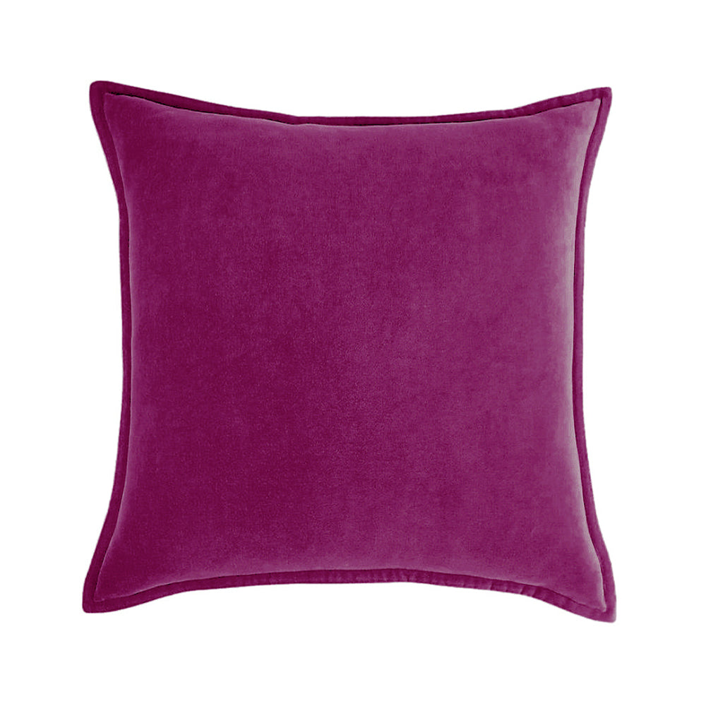 Velvet Throw Pillow with Insert – 20" x 20"