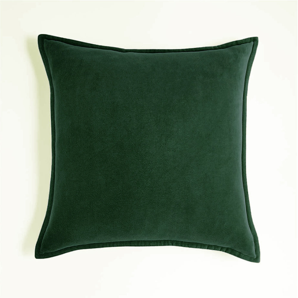 Velvet Throw Pillow with Insert – 20" x 20"