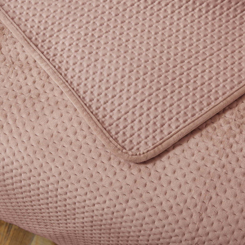 Kasentex Plush Velvet Quilt Set – Queen/King
