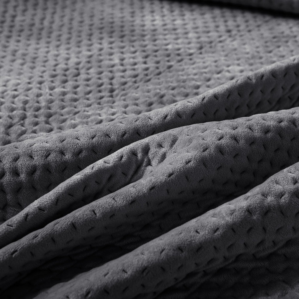 Kasentex Plush Velvet Quilt Set – Queen/King