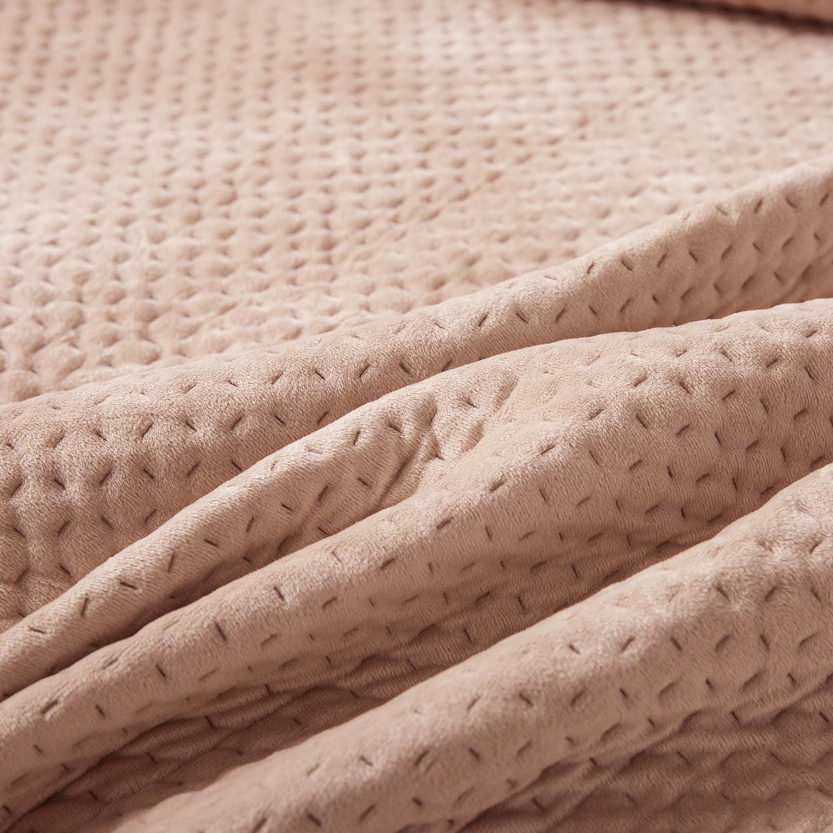 Kasentex Plush Velvet Quilt Set – Queen/King
