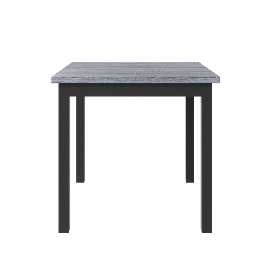 TOPMAX 5-Piece Counter-Height Dining Set – Black & Gray