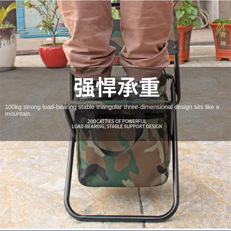 Compact Folding Camping Chair with Carry Bag