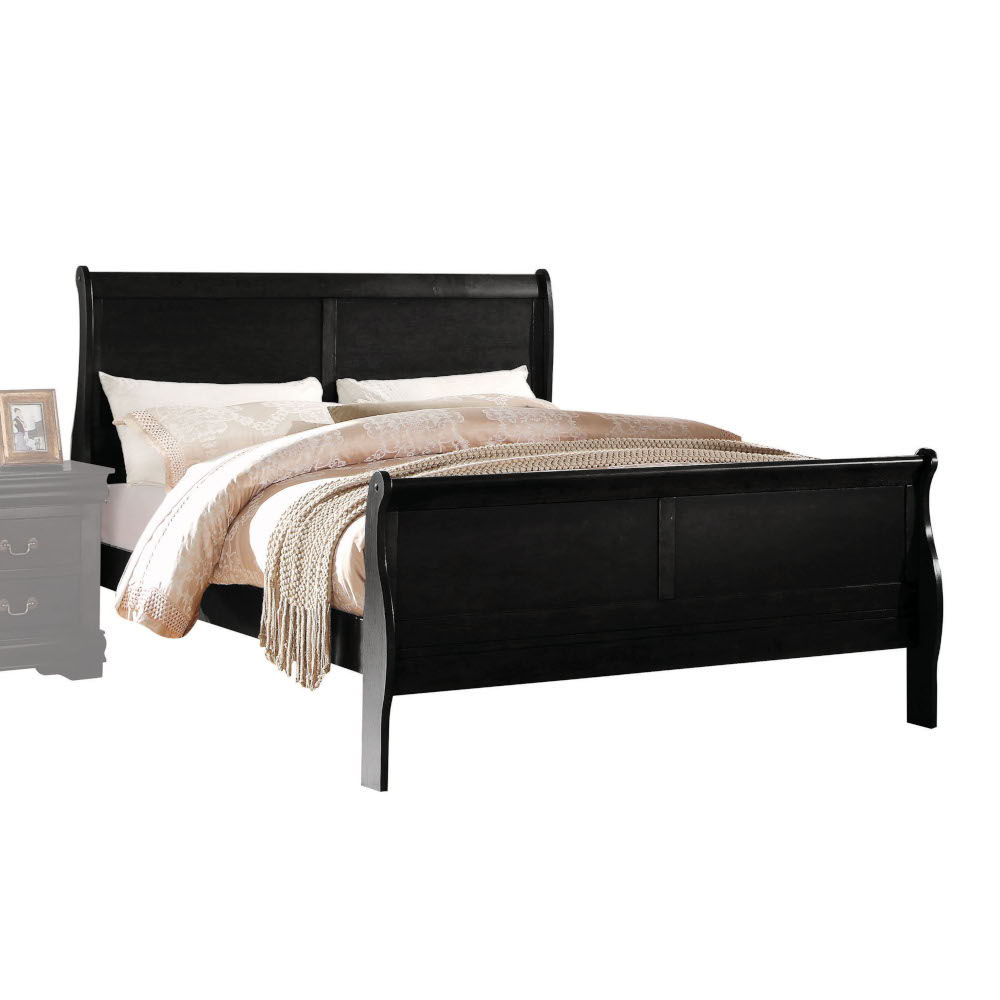 Louis Philippe Sleigh Bedroom Set – King Options
