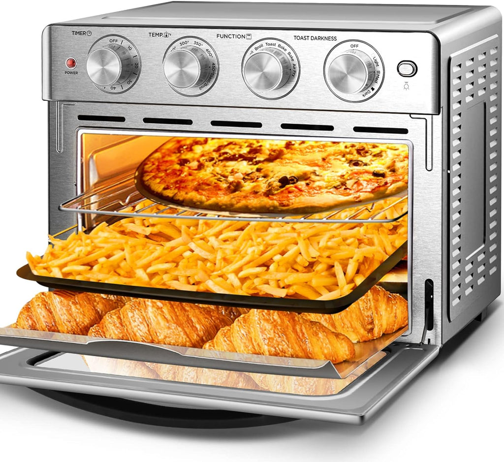 26QT Stainless Steel Air Fryer Toaster Oven