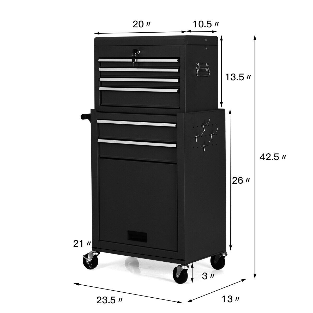 Rolling Garage Tool Cabinet & Storage Chest