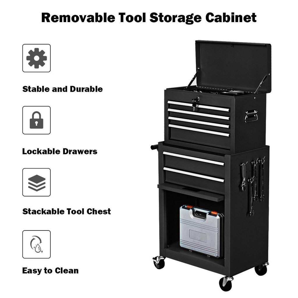 Rolling Garage Tool Cabinet & Storage Chest