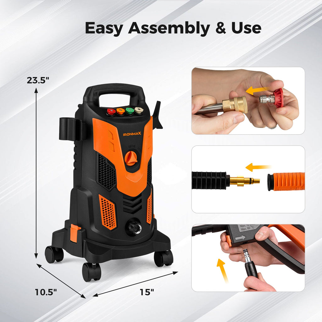 2300 PSI Electric Pressure Washer – 1.8 GPM