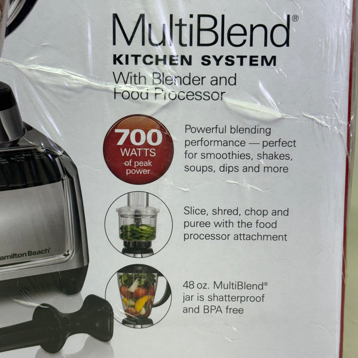 Hamilton Beach Blender & Food Processor Kitchen System
