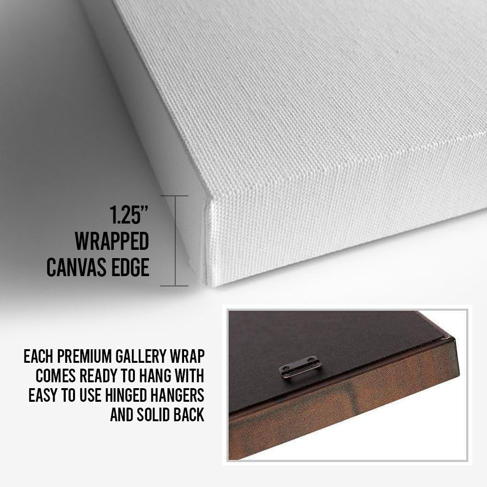 Sunrise Over the Horizon Canvas Wall Art