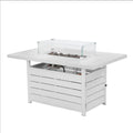 Rectangular Propane Fire Pit Table