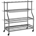 15-Rod Rolling Fishing Gear Organizer