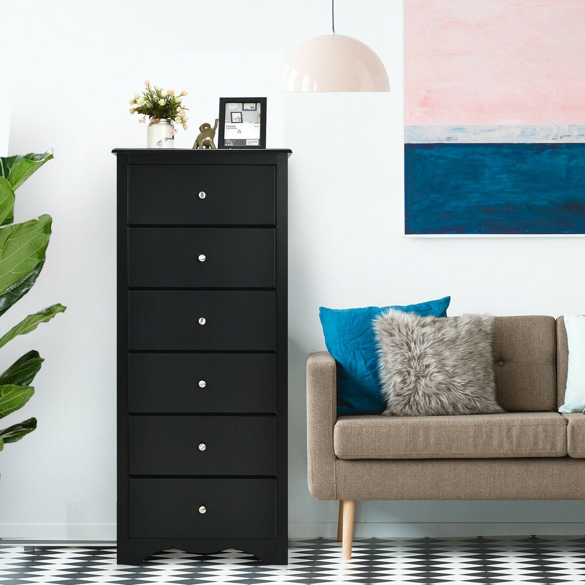6-Drawer Bedroom Dresser & Storage Chest