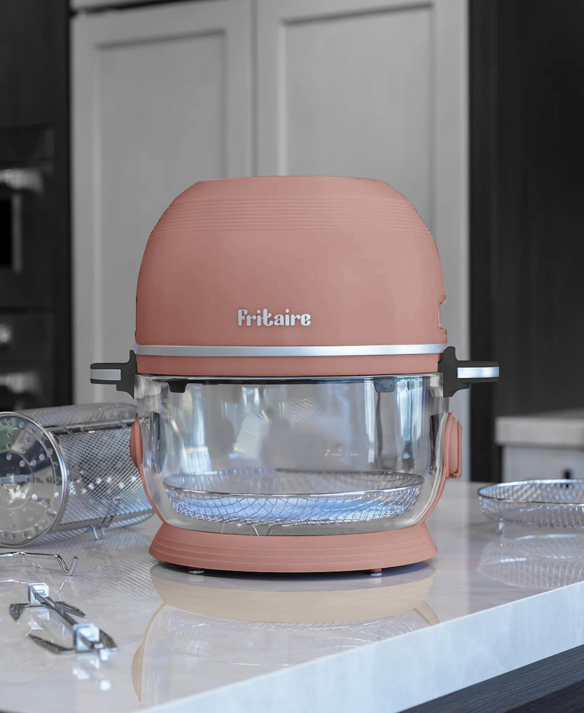 Fritaire Self-Cleaning Air Fryer – Mauve Rose
