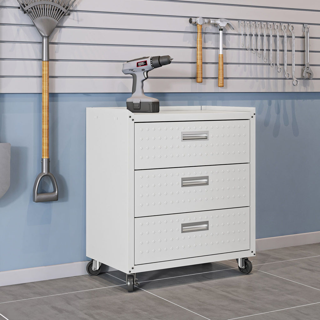 3-Drawer Rolling Garage Cabinet