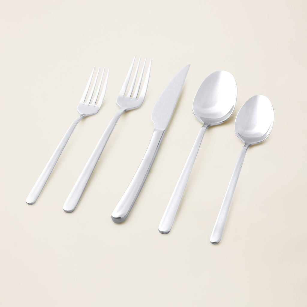 Italic Emilia Mirror 20-Piece Flatware Set