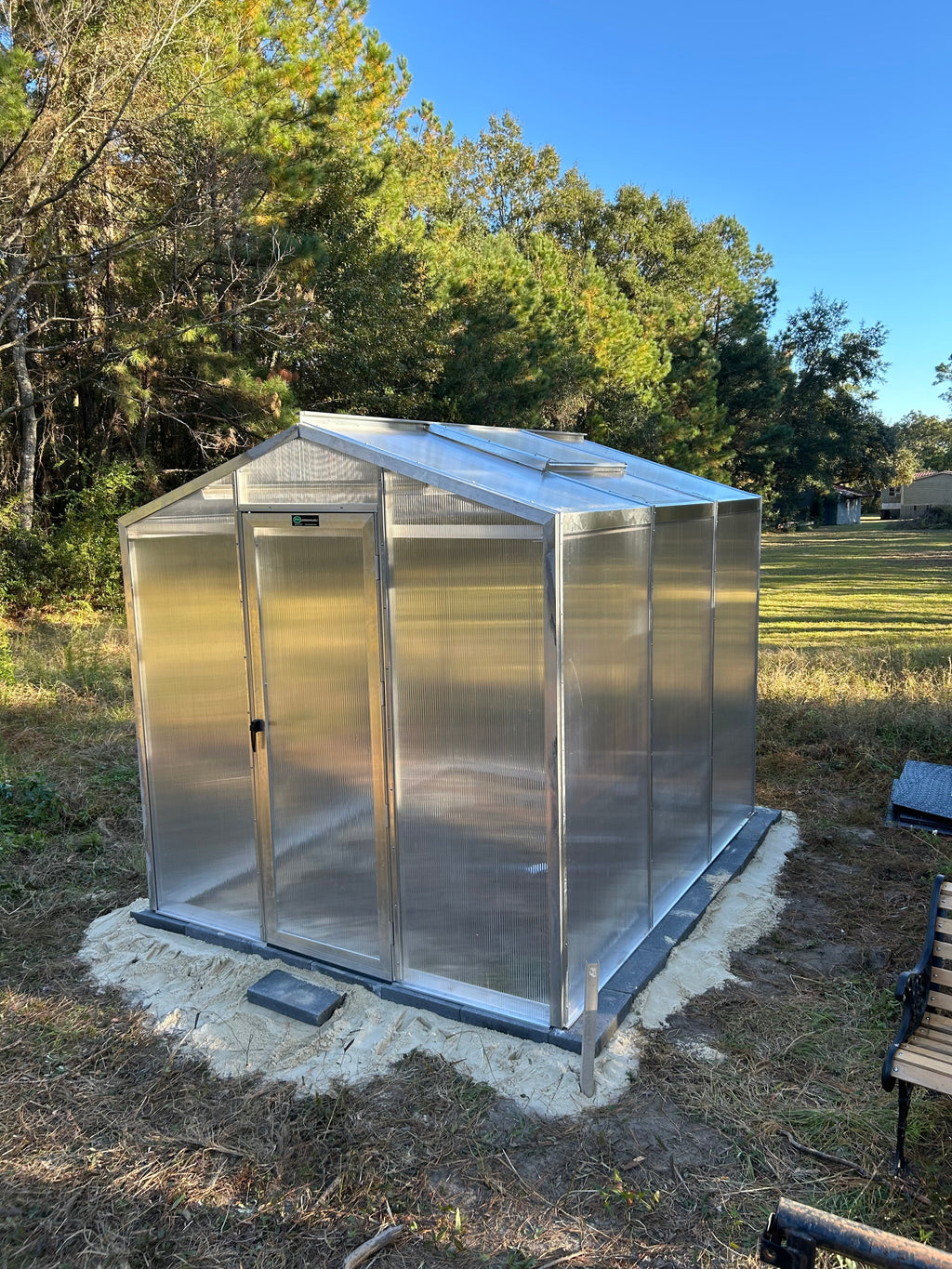 Palmetto 8' x 10' Premium Greenhouse Kit