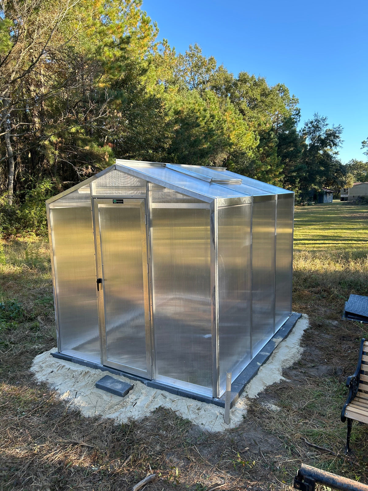 Palmetto 8' x 10' Premium Greenhouse Kit