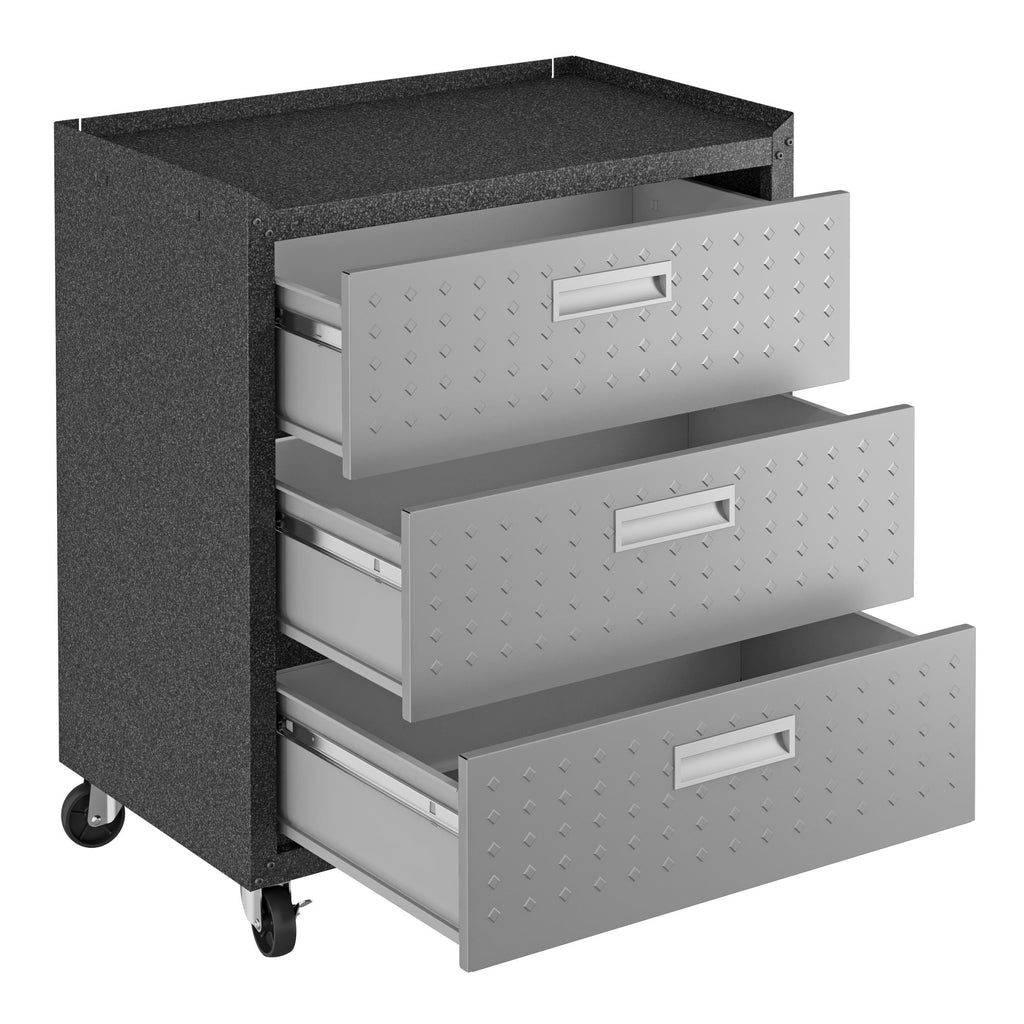 3-Drawer Rolling Garage Cabinet