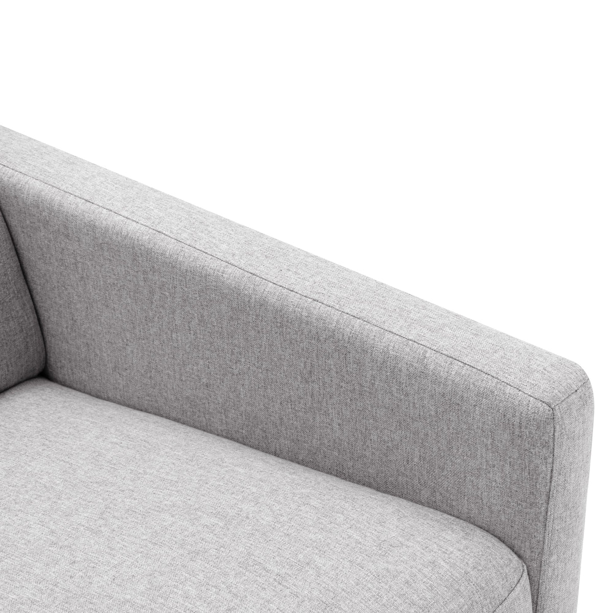 Modern Upholstered Swivel Glider Rocker Recliner – Gray