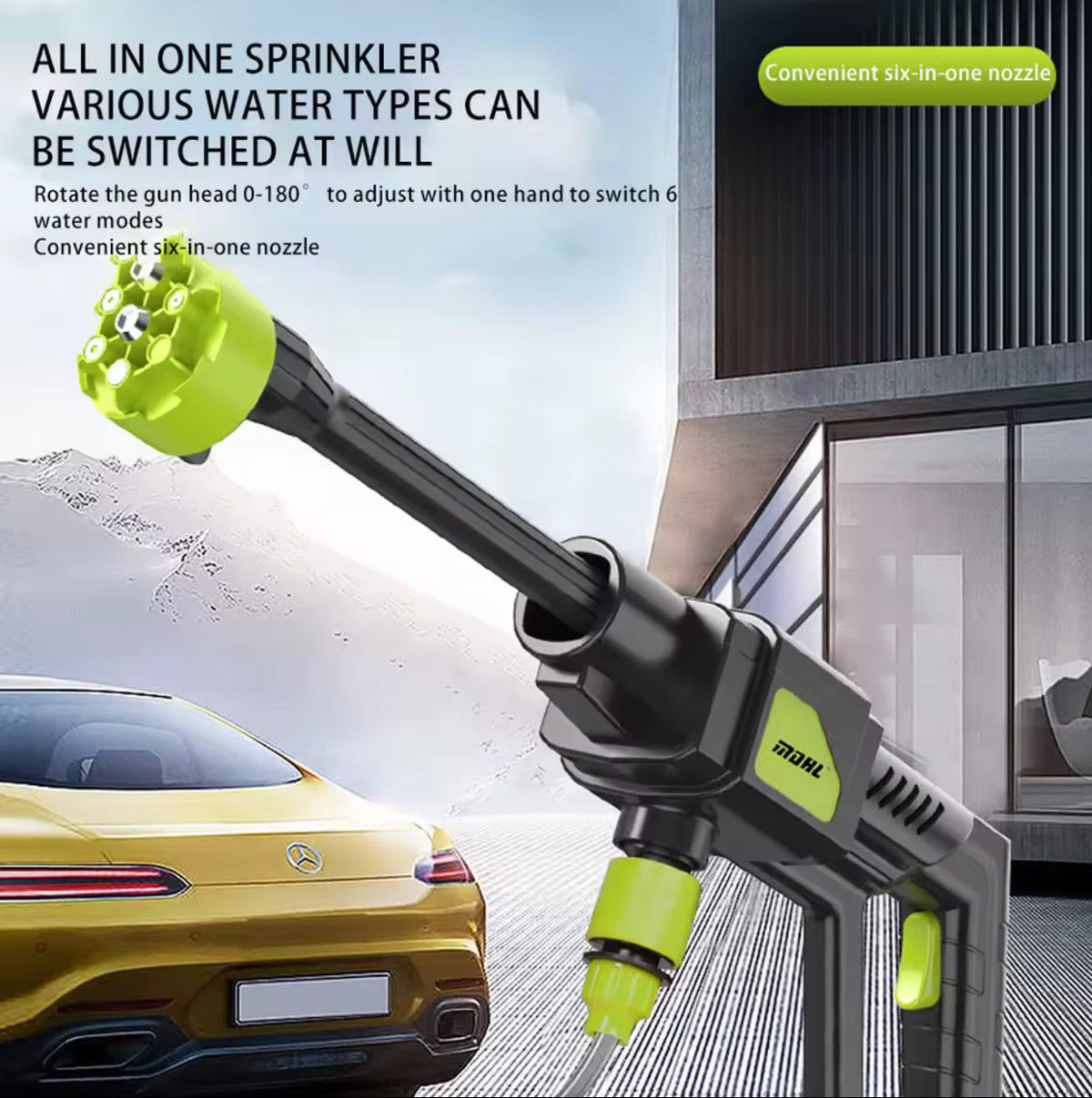 PowerSpray Cordless Pressure Washer