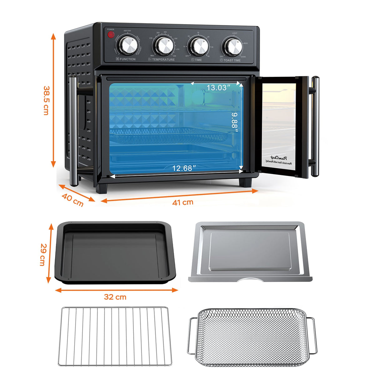PlumChef 26QT French-Door Air Fryer