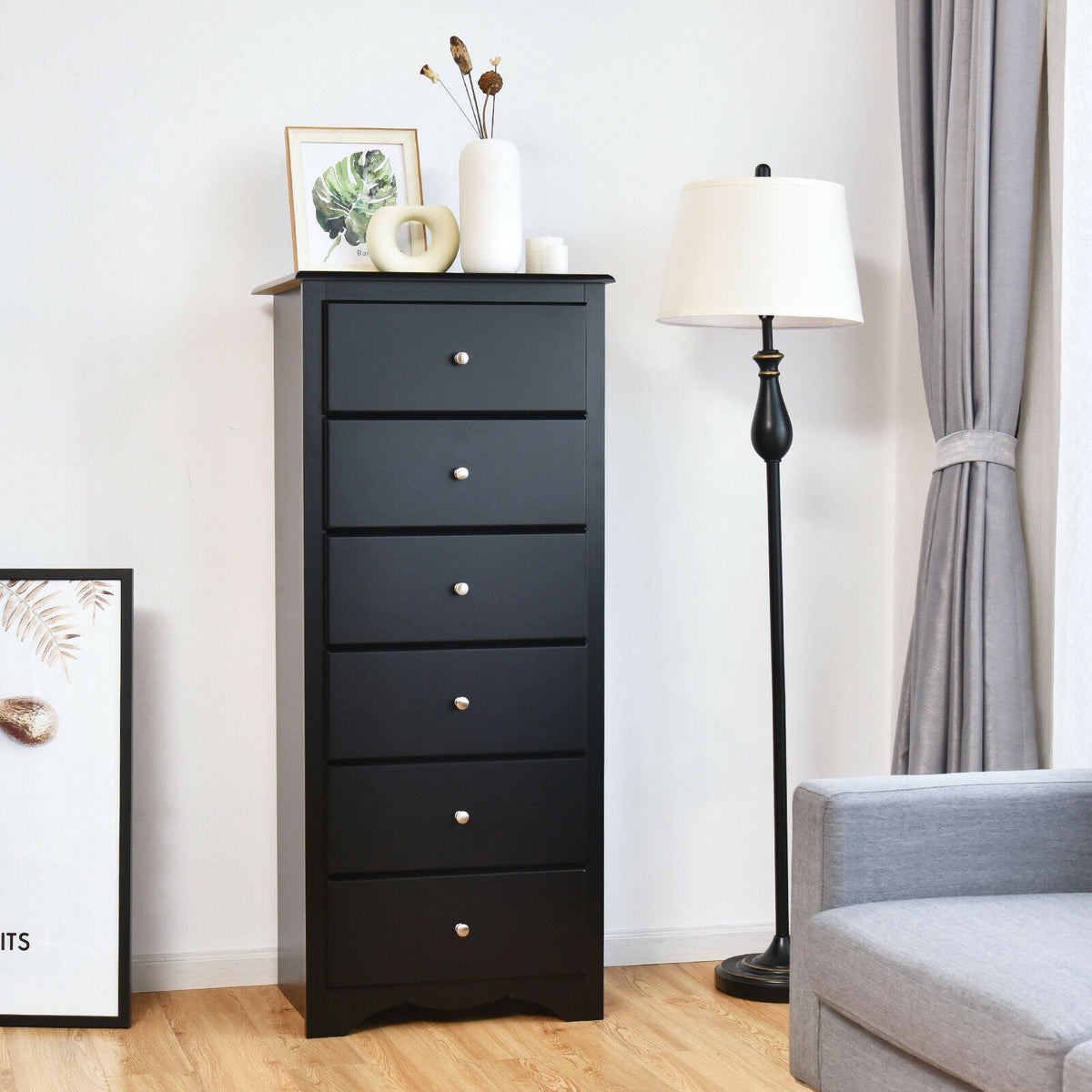 6-Drawer Bedroom Dresser & Storage Chest