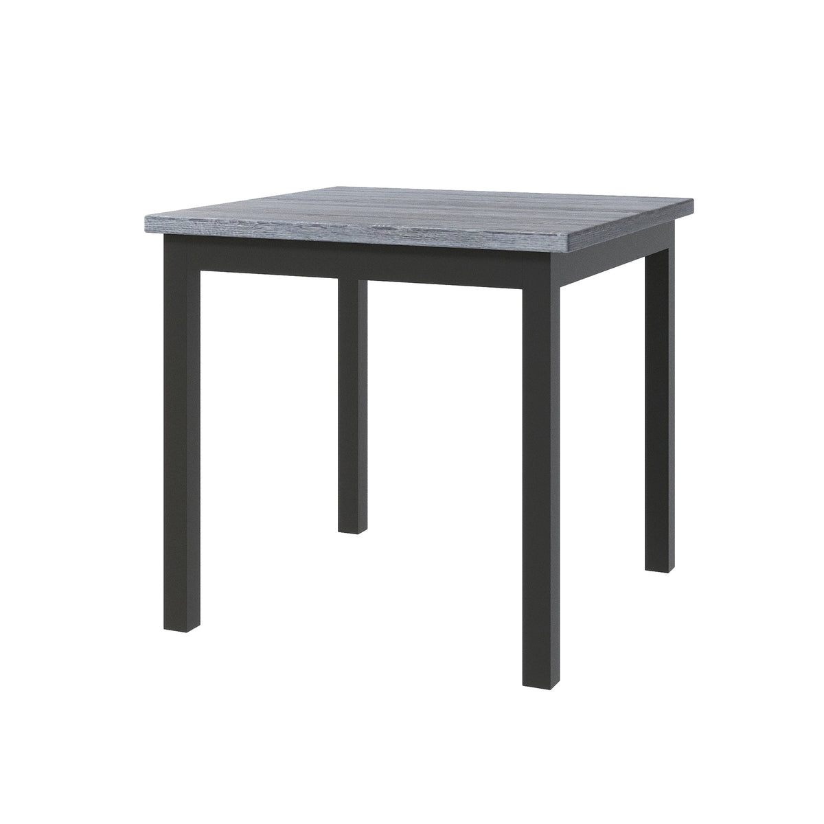 TOPMAX 5-Piece Counter-Height Dining Set – Black & Gray