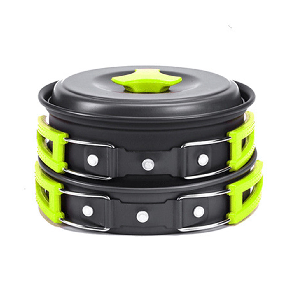 Aluminum Camping Cookware & Tableware Set