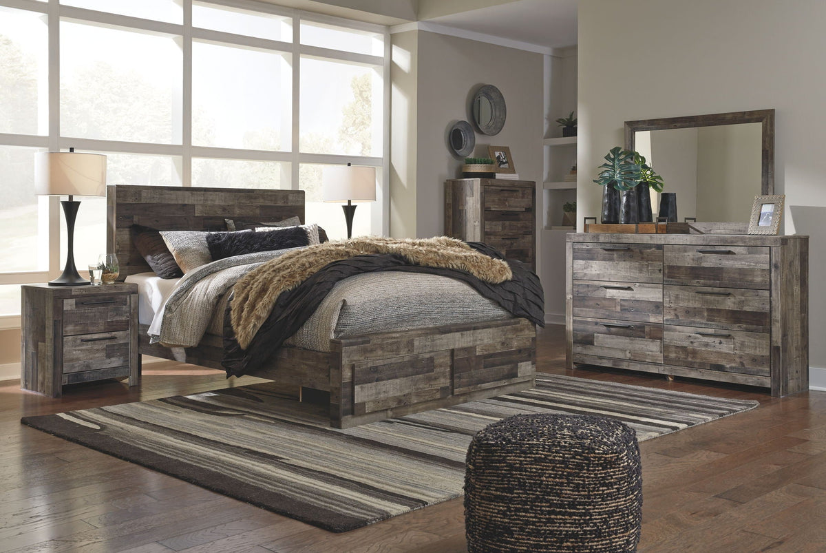Derekson Panel Bedroom Set