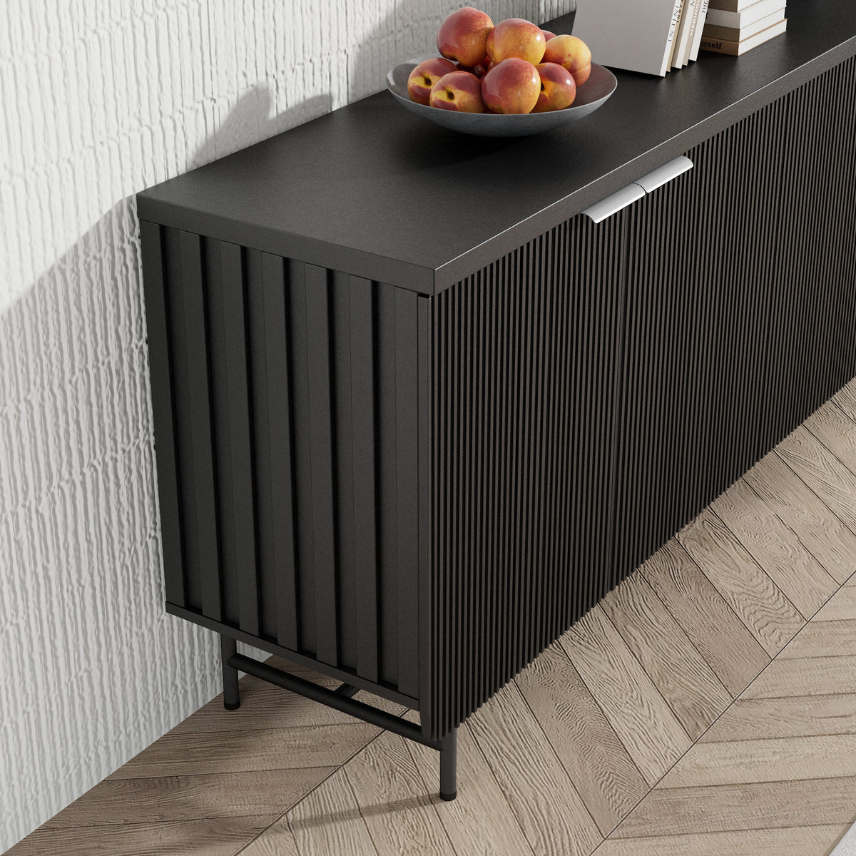 Modern Scandinavian Sideboard Buffet Cabinet