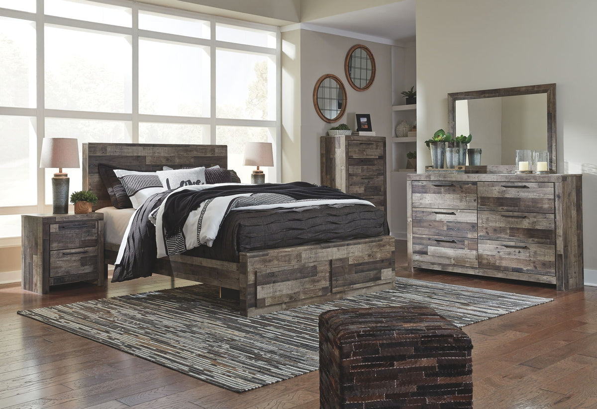 Derekson Panel Bedroom Set