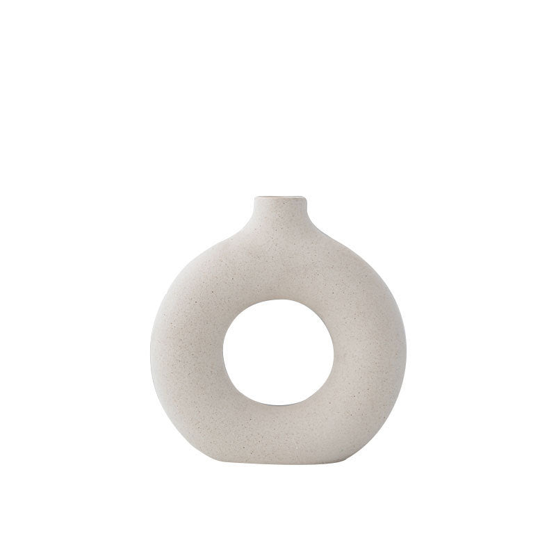 Modern Unglazed Ceramic Vase