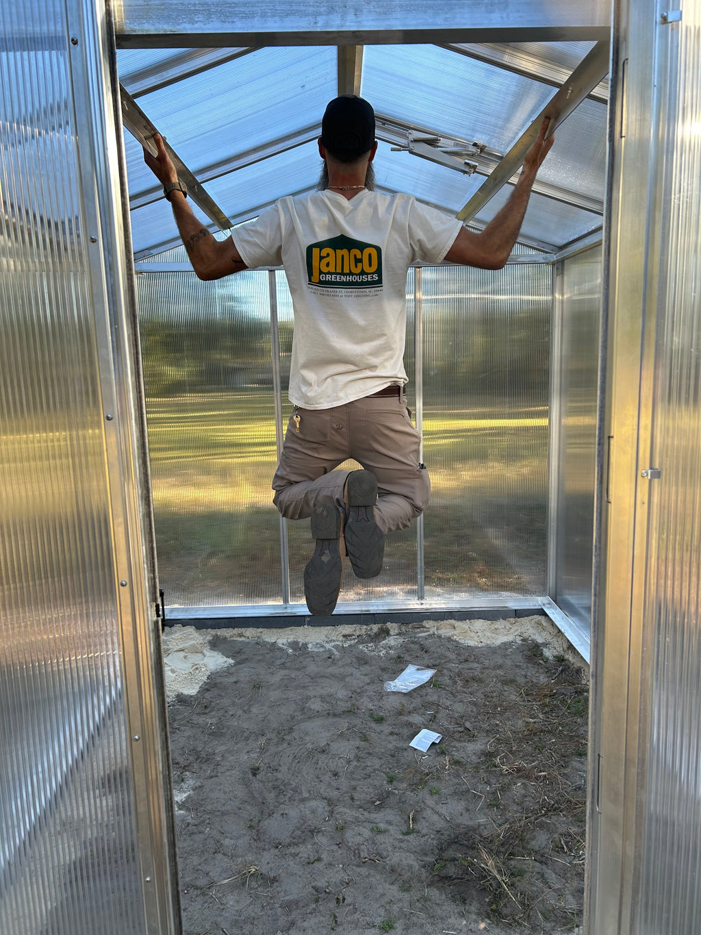 Palmetto 8' x 10' Premium Greenhouse Kit