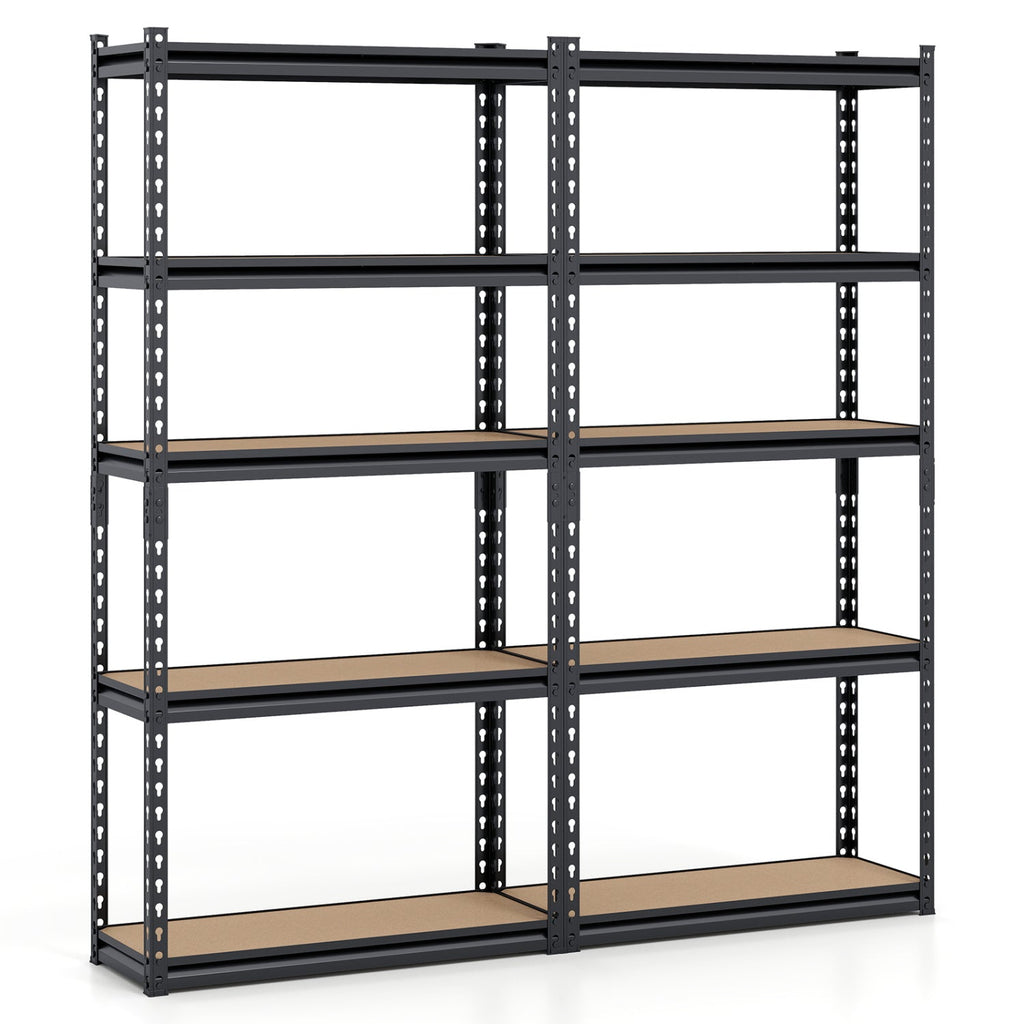 5-Tier Heavy-Duty Garage Shelving Unit – 2,200 lb Capacity