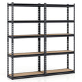 5-Tier Heavy-Duty Garage Shelving Unit – 2,200 lb Capacity