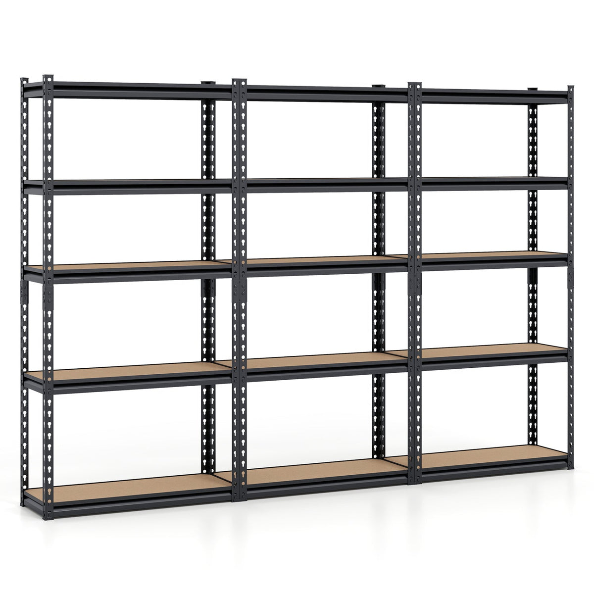 5-Tier Heavy-Duty Garage Shelving Unit – 2,200 lb Capacity
