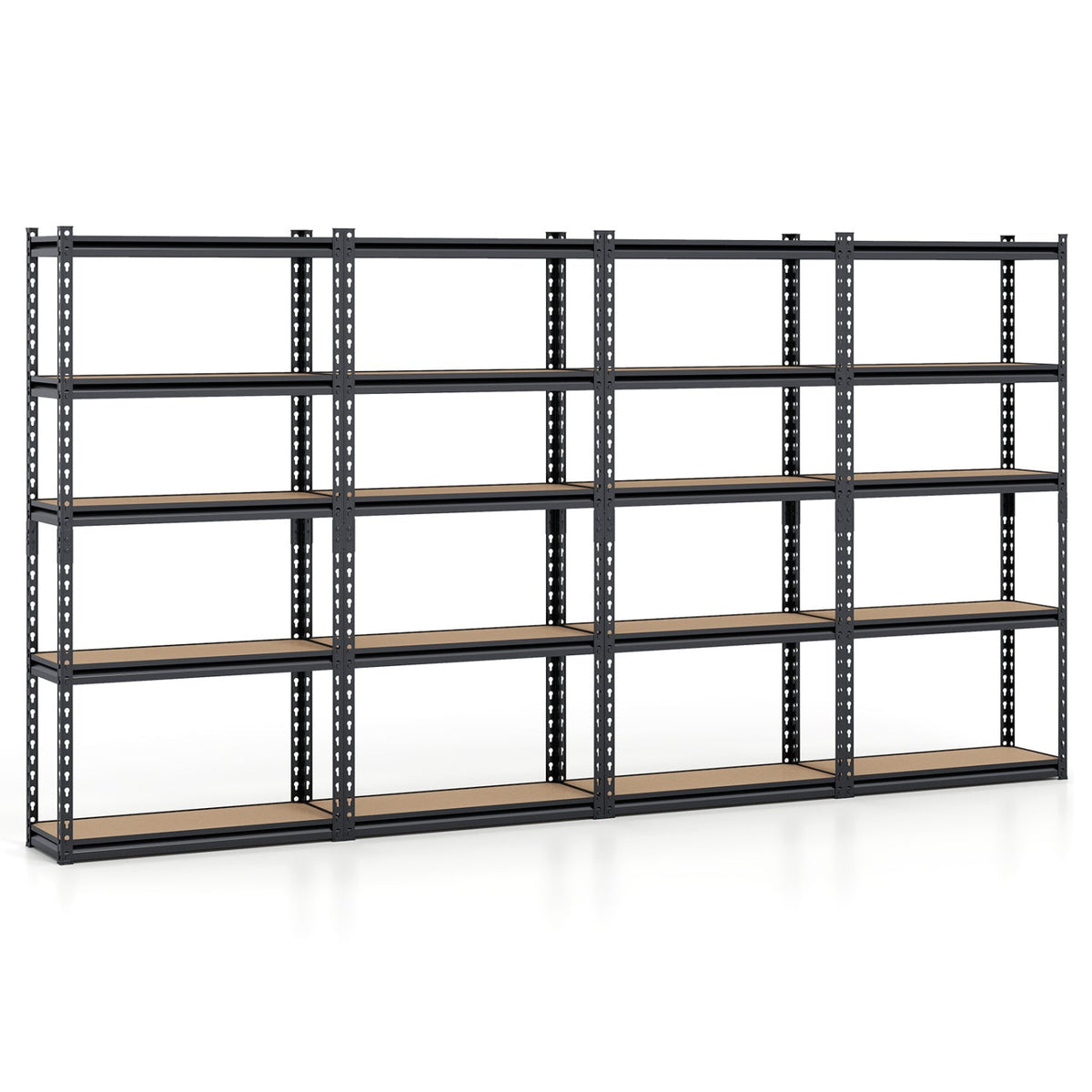 5-Tier Heavy-Duty Garage Shelving Unit – 2,200 lb Capacity