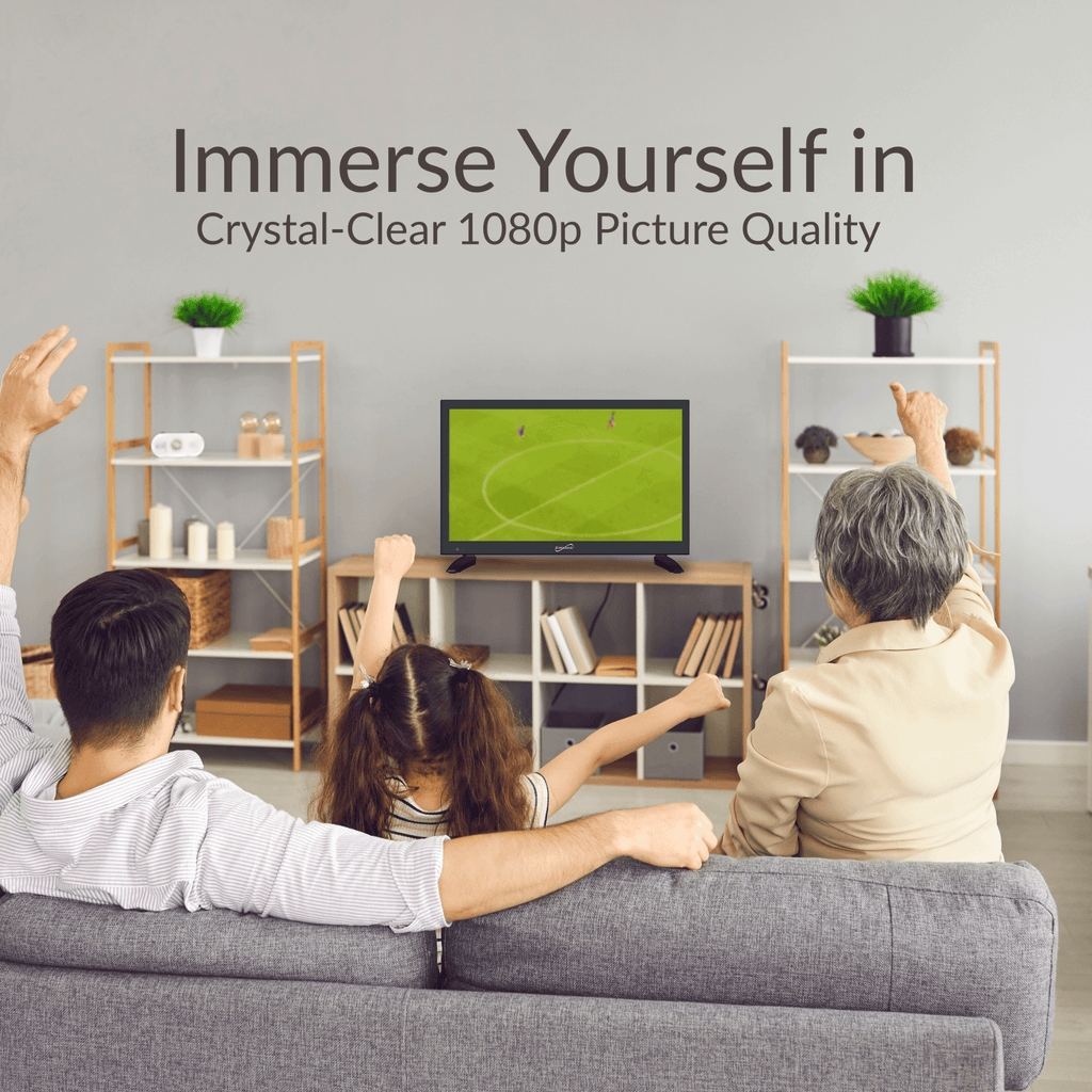 Supersonic 19" Smart LED TV with Built-In Wi-Fi