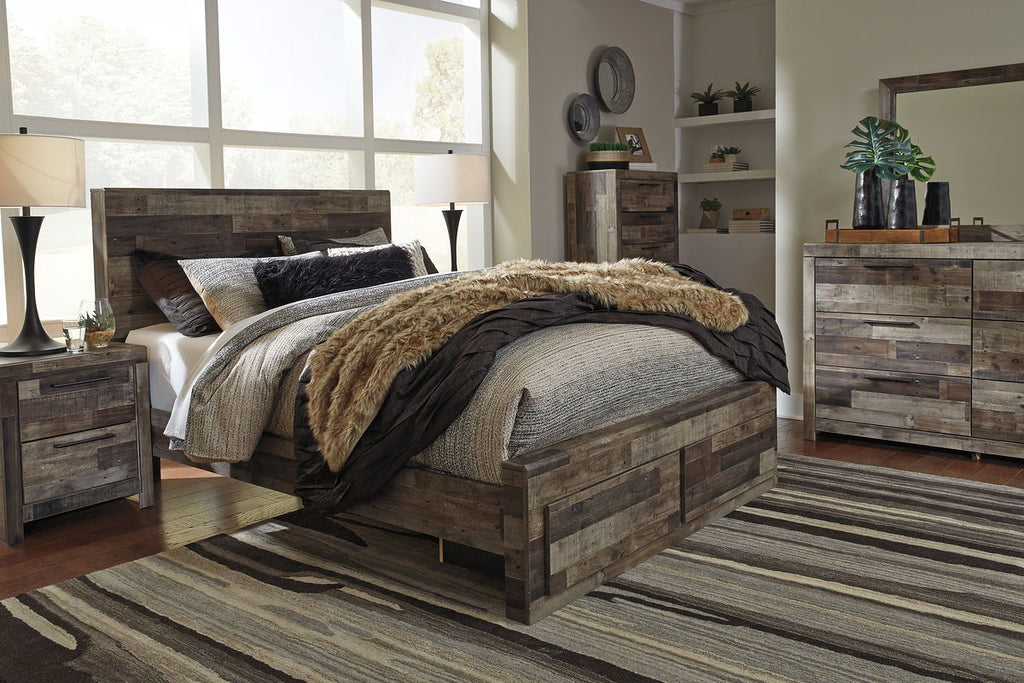 Derekson Panel Bedroom Set